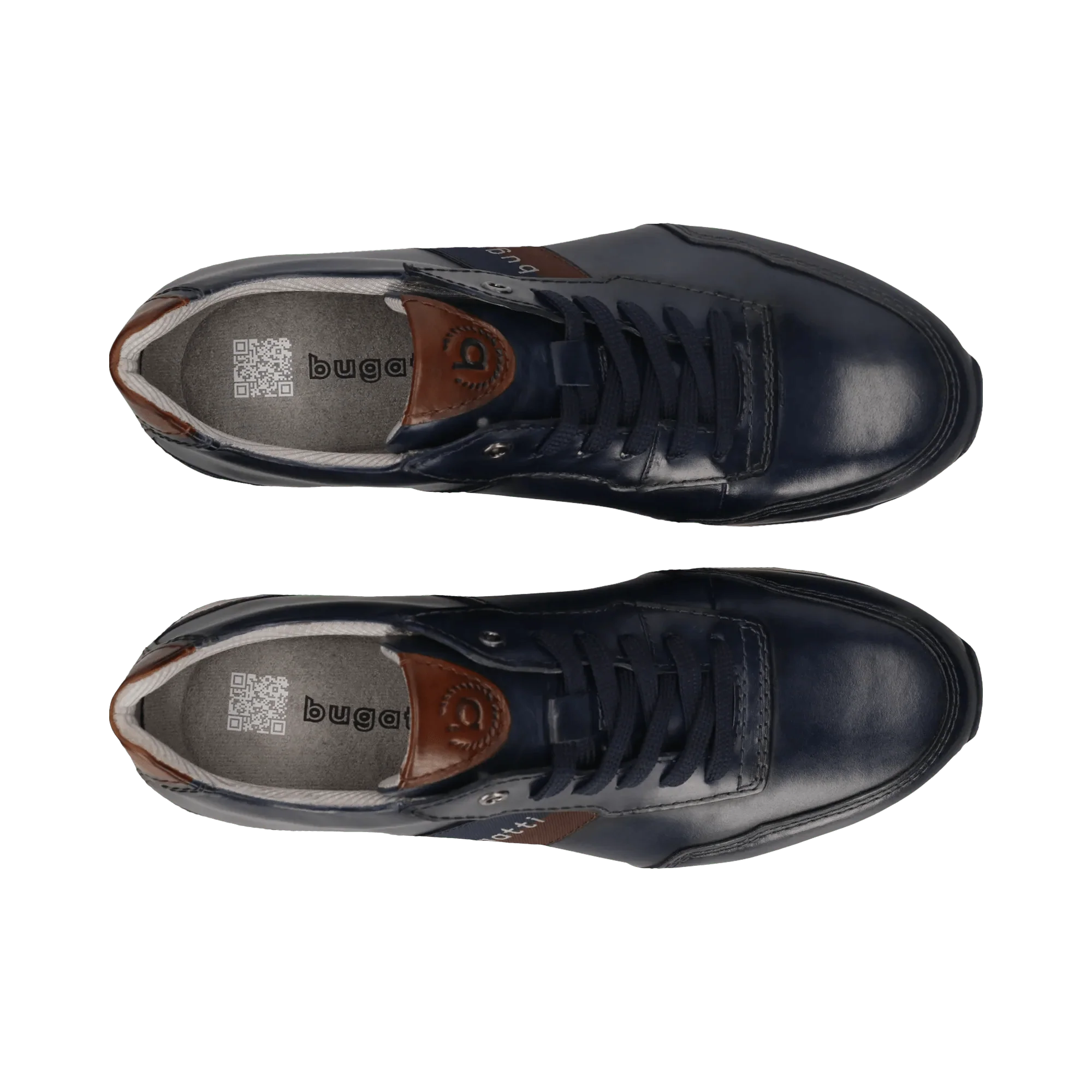 Leder Sneaker dunkelblau - Image 6