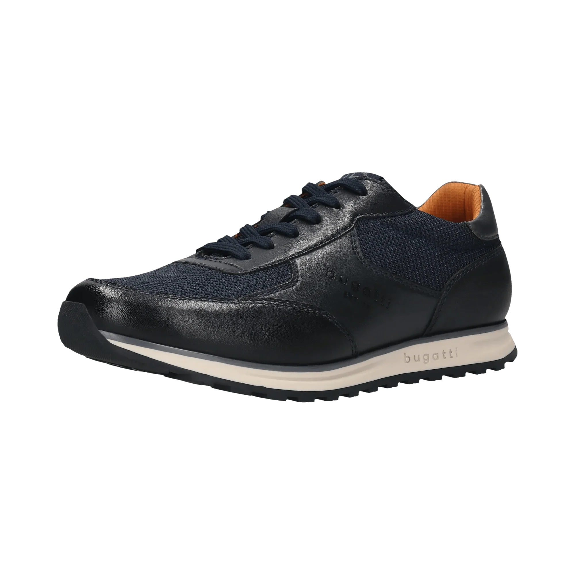 Leder Sneaker dunkelblau - Image 2