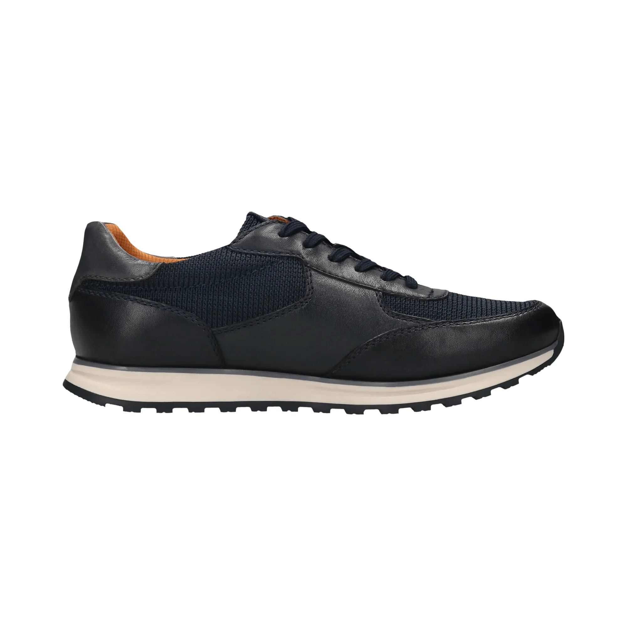 Leder Sneaker dunkelblau - Image 4