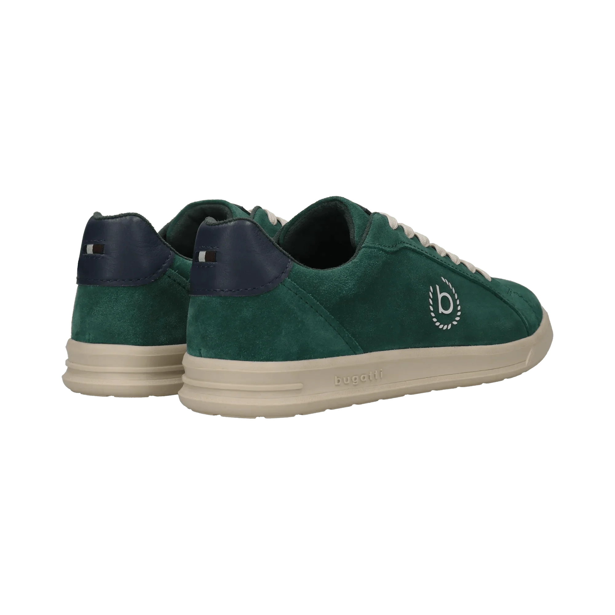 Leder Sneaker dunkelgrün - Image 3