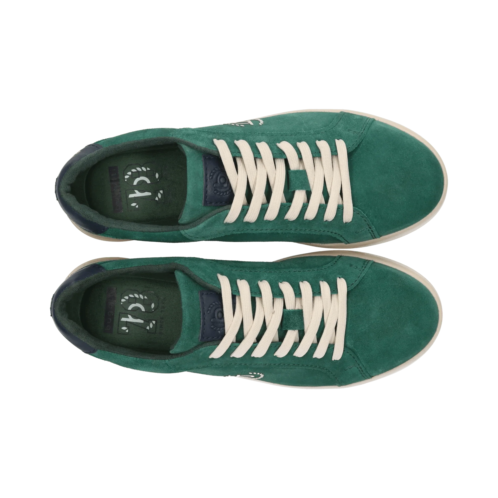 Leder Sneaker dunkelgrün - Image 6