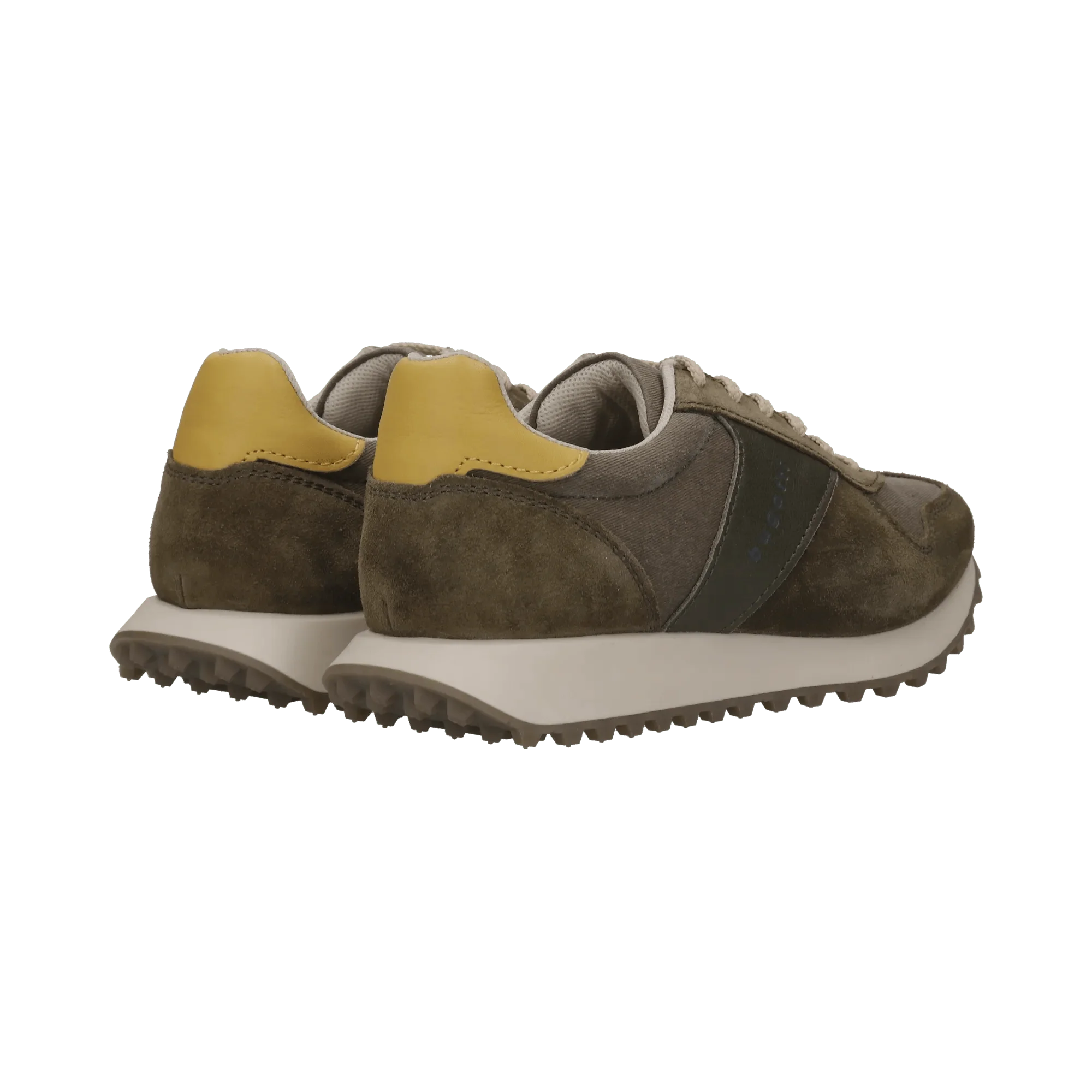 Leder Sneaker dunkelgrün - Image 3