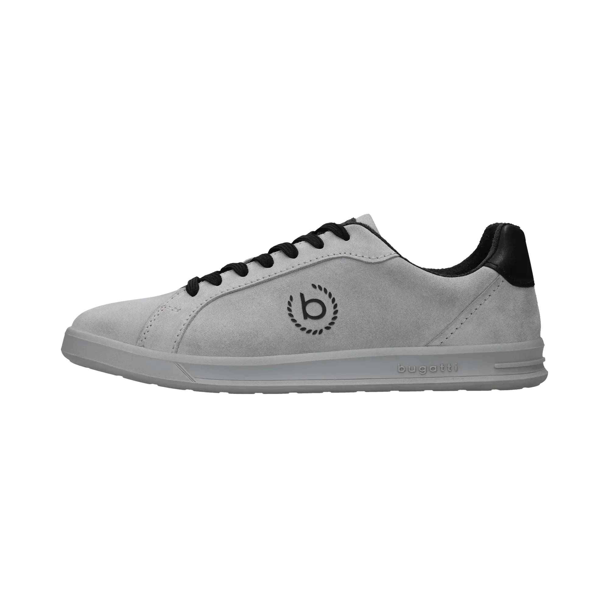 Leder Sneaker grau