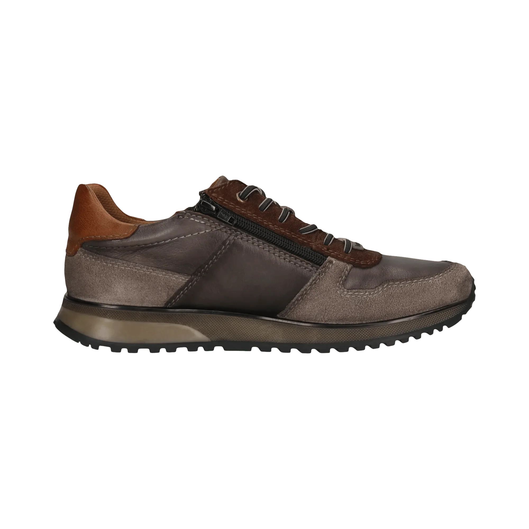 Leder Sneaker grau - Image 4