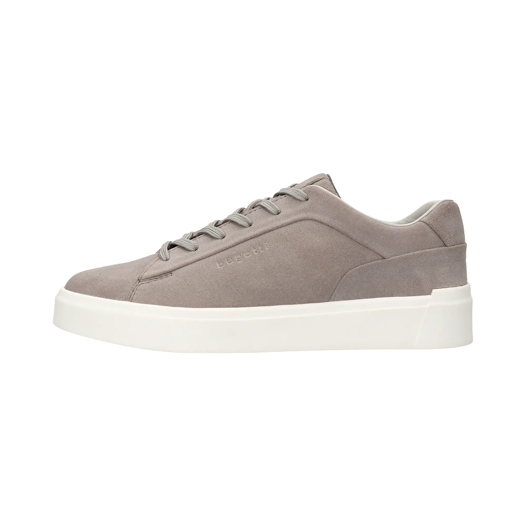 Leder Sneaker hellgrau
