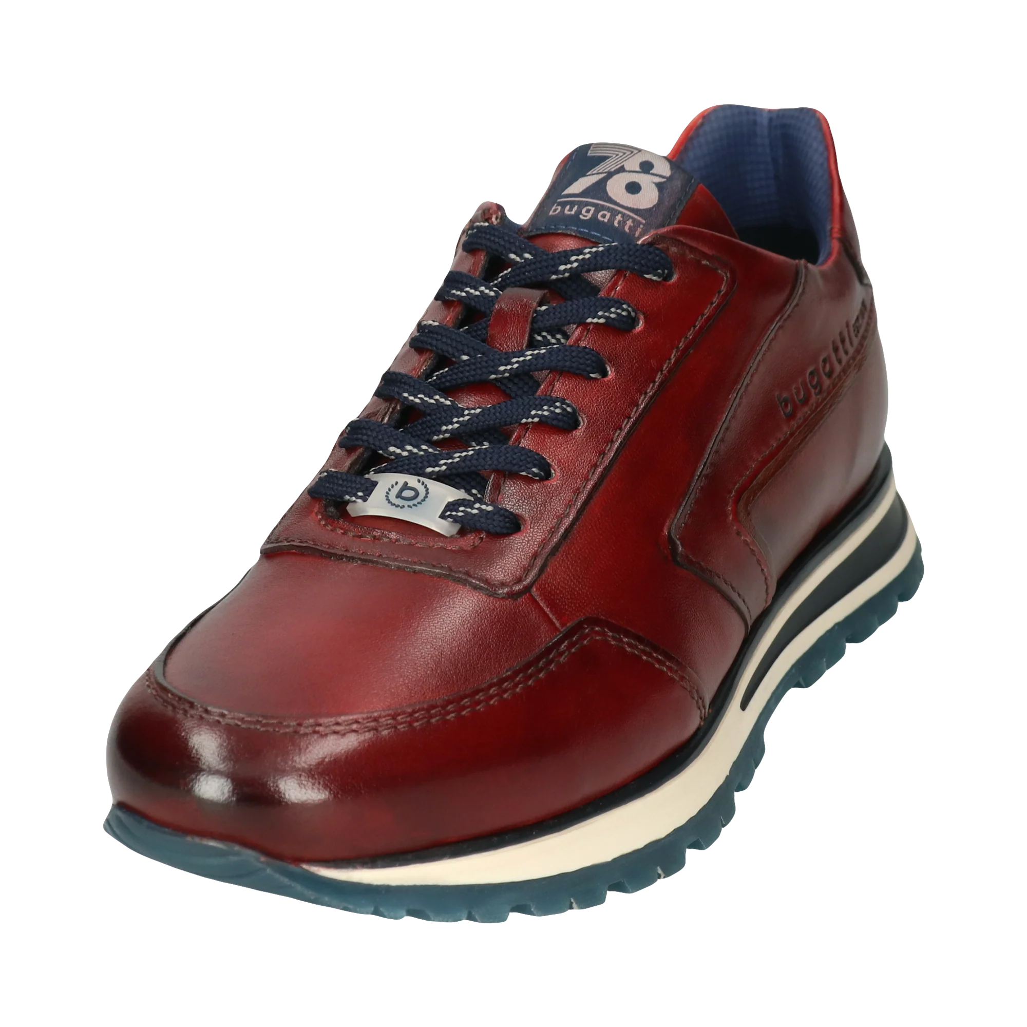 Leder Sneaker rot - Image 2