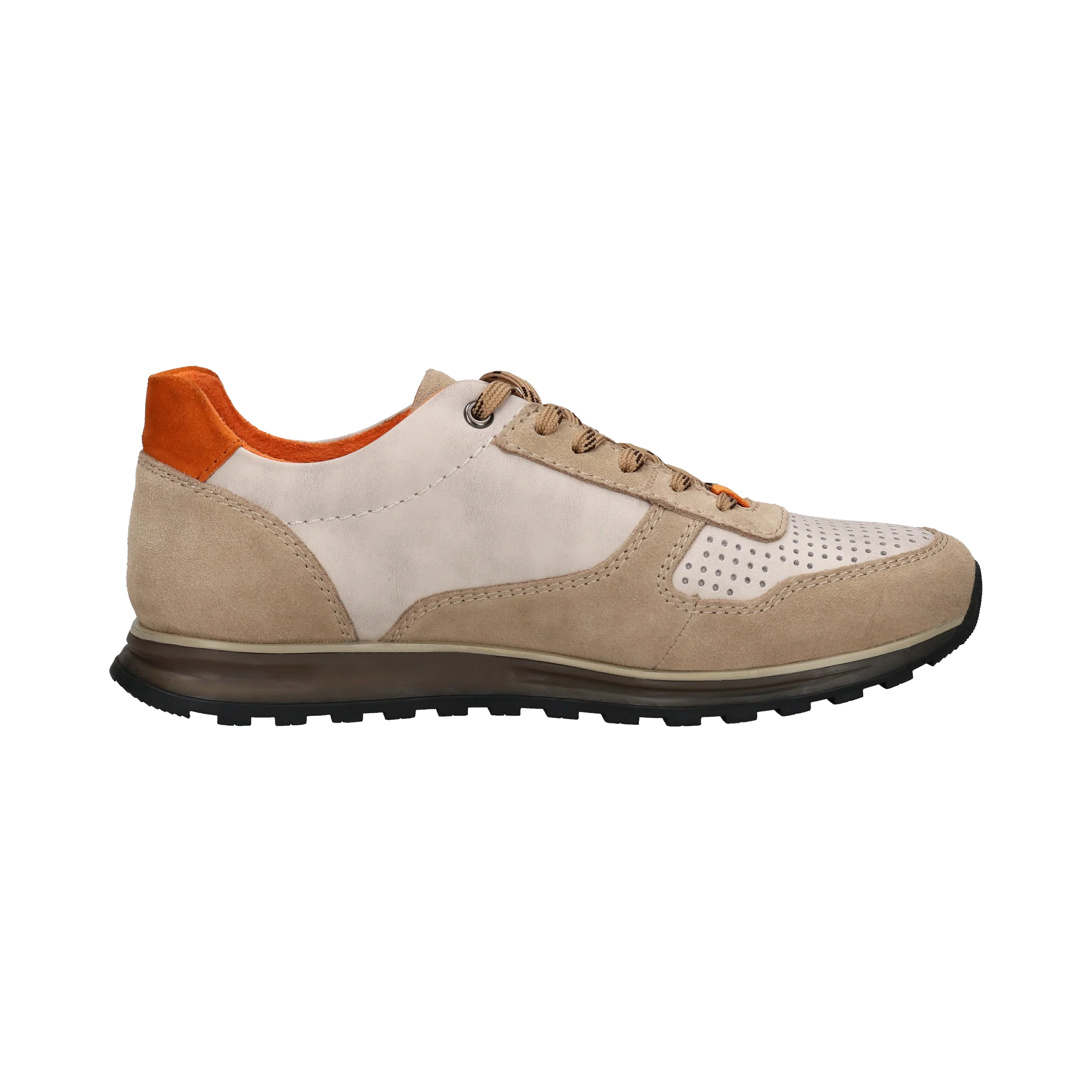 Leder Sneaker Sand - Image 4