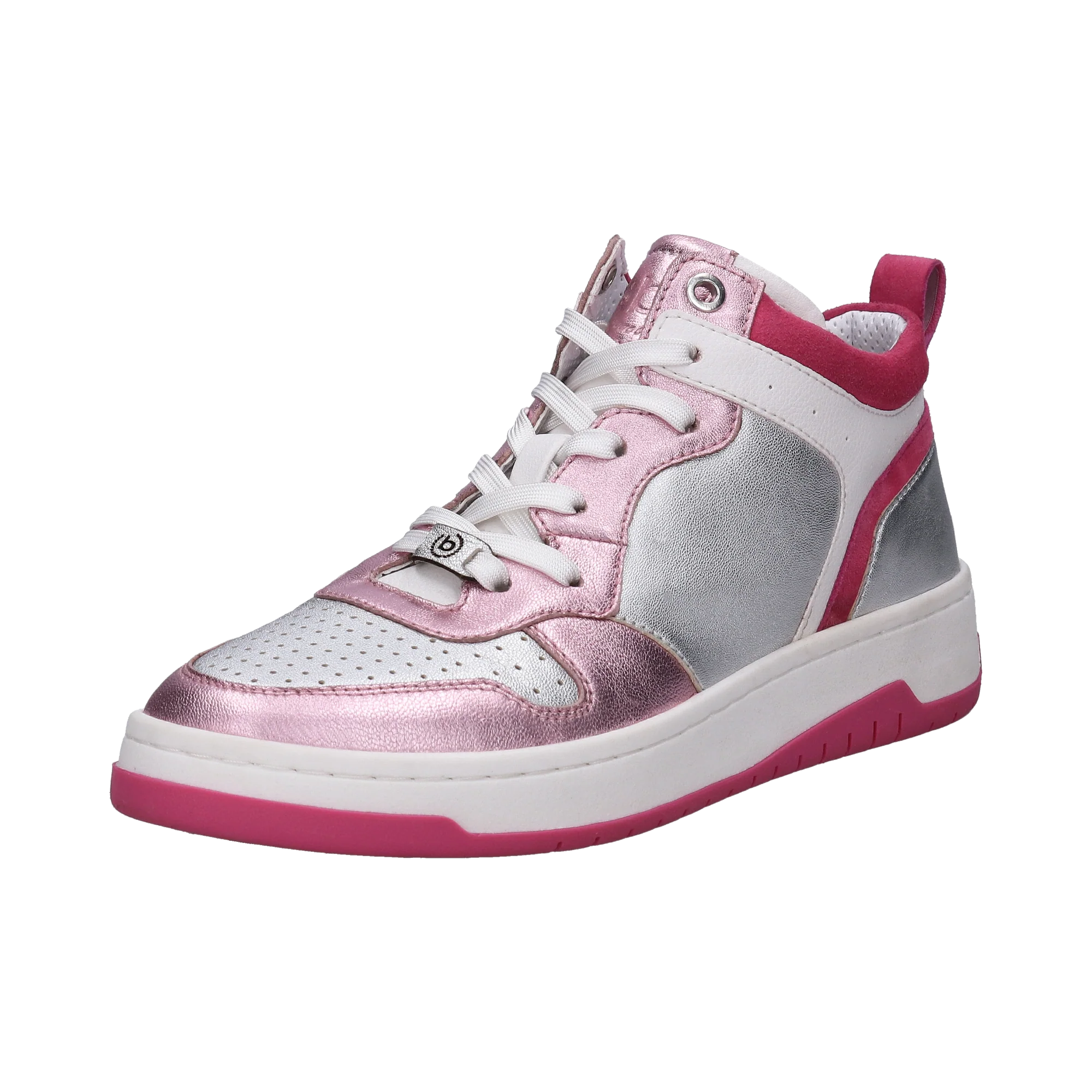 Leder Sneaker silber - Image 2