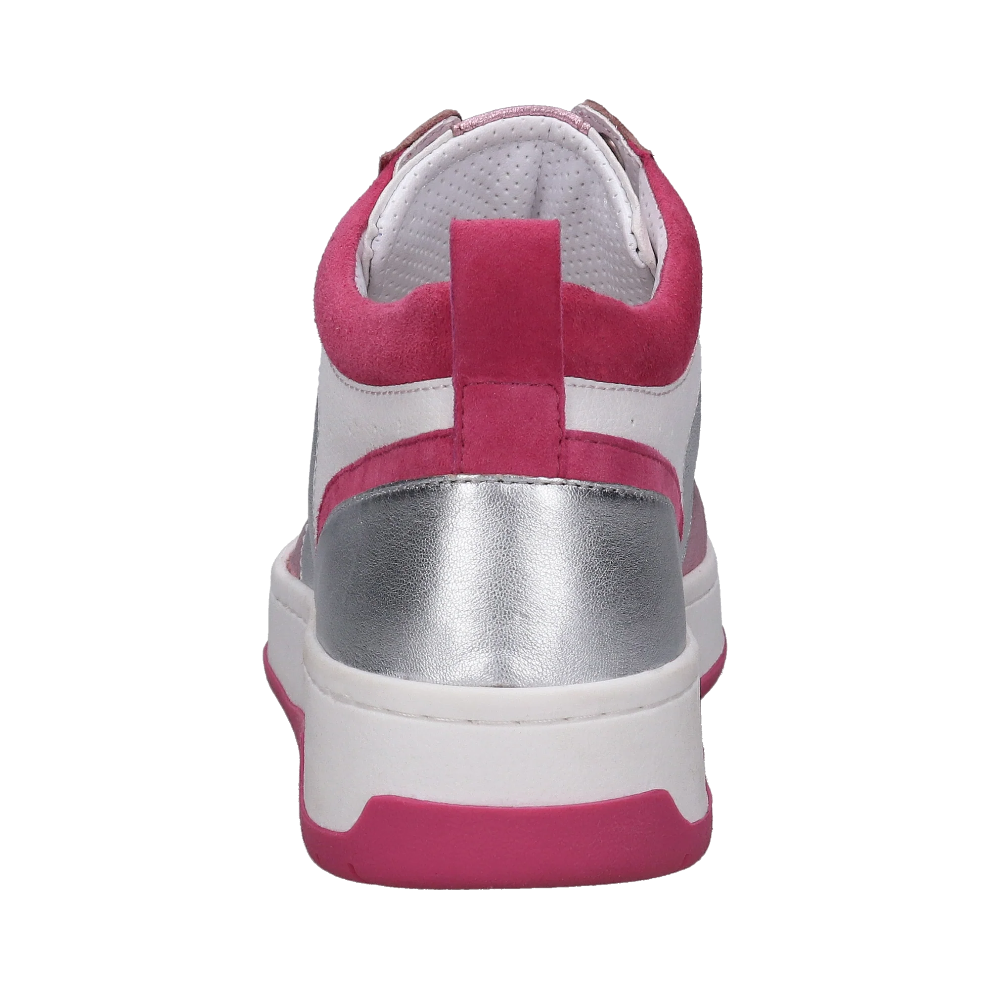 Leder Sneaker silber - Image 3