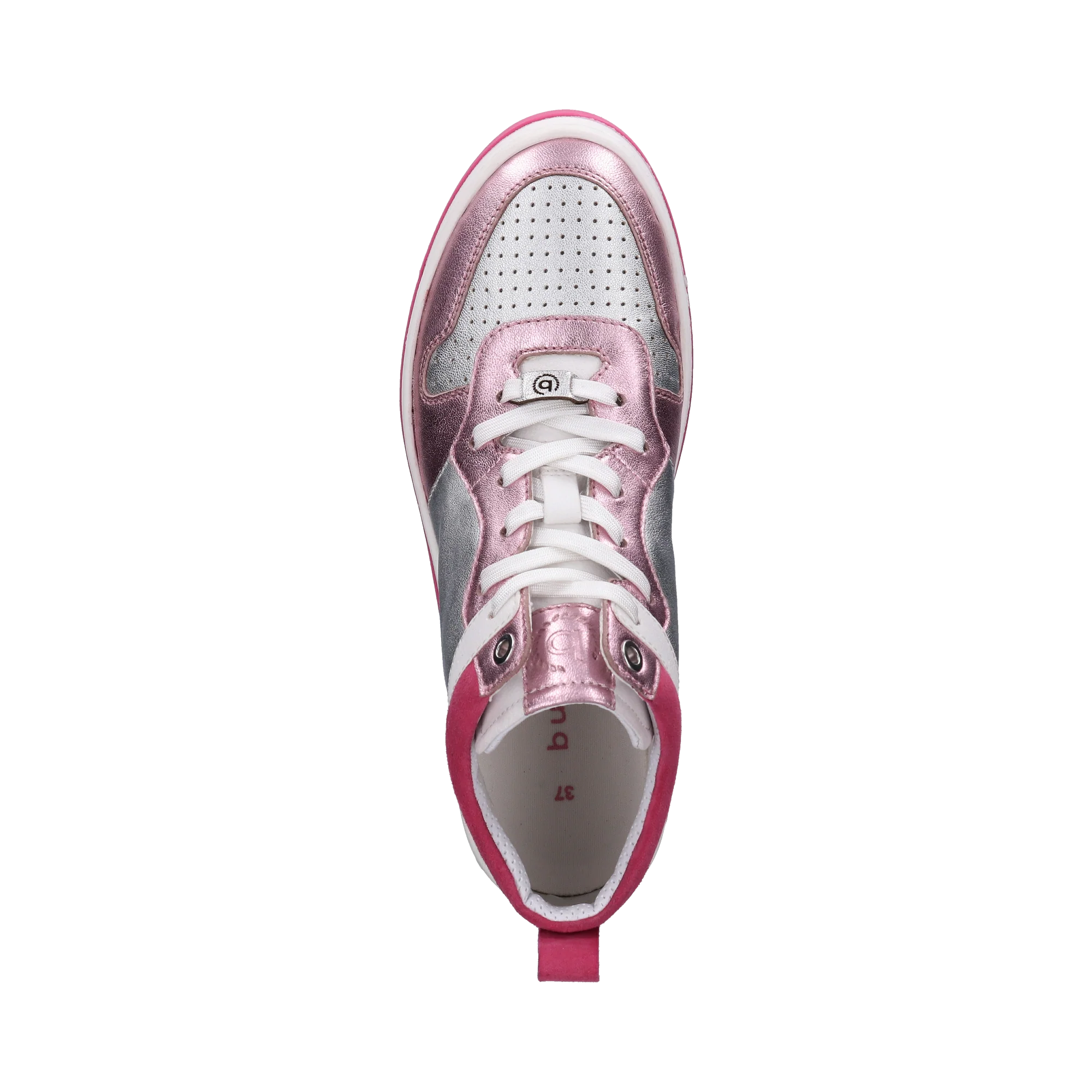 Leder Sneaker silber - Image 6