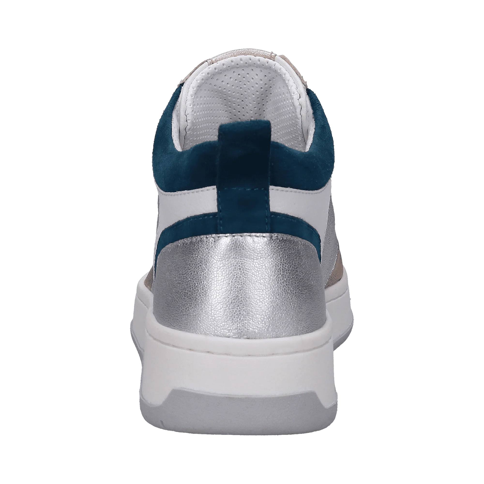 Leder Sneaker silber - Image 3