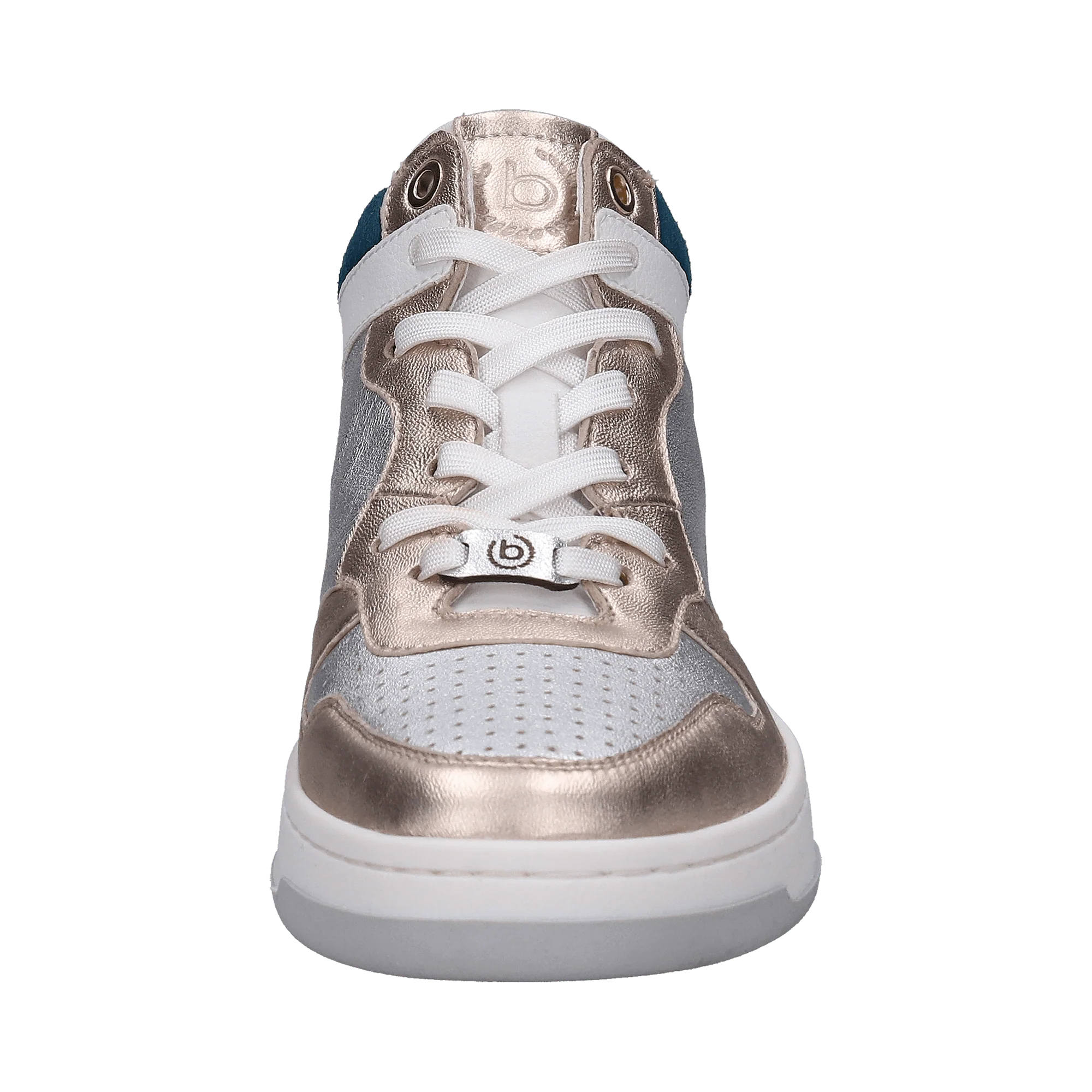 Leder Sneaker silber - Image 5