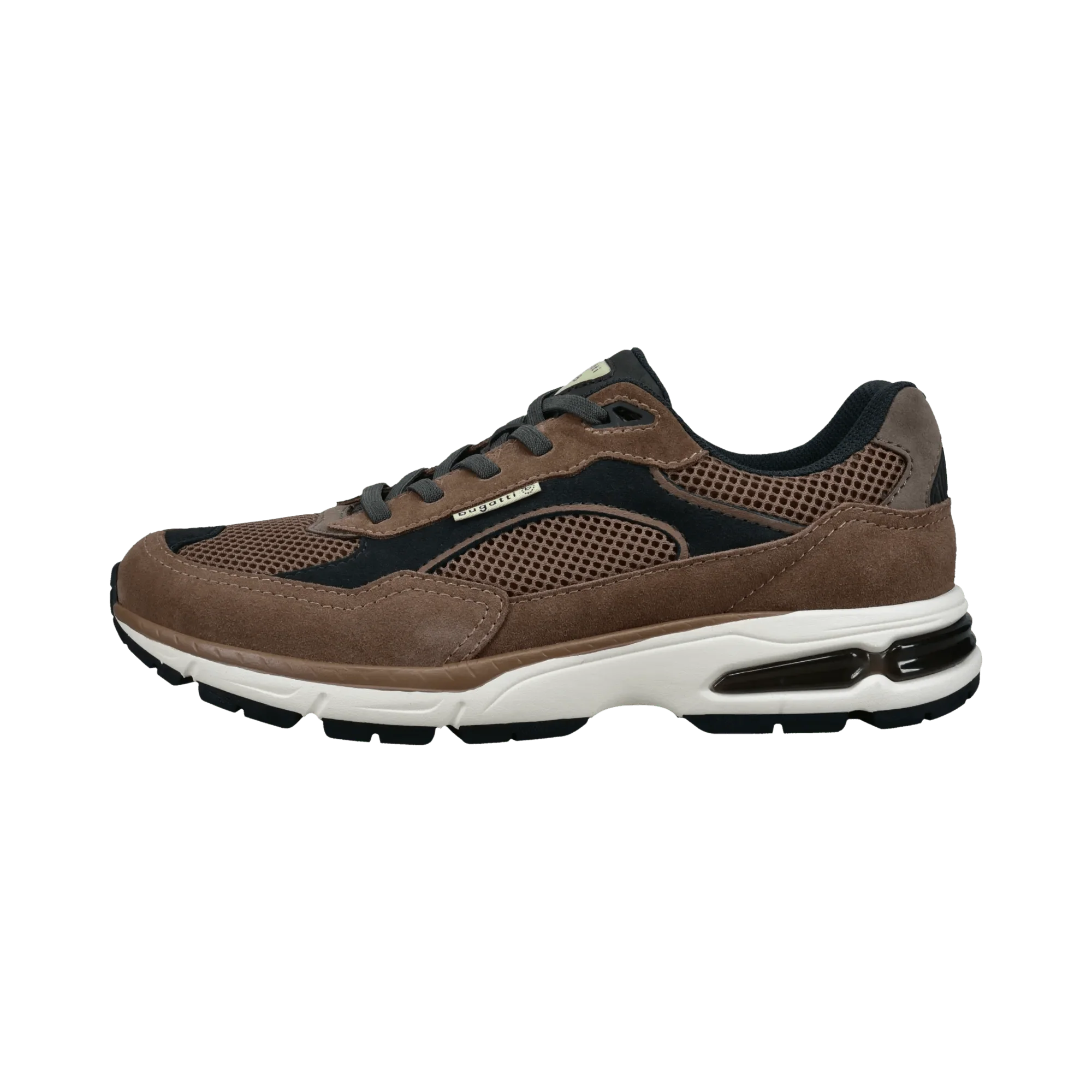 Leder Sneaker taupe
