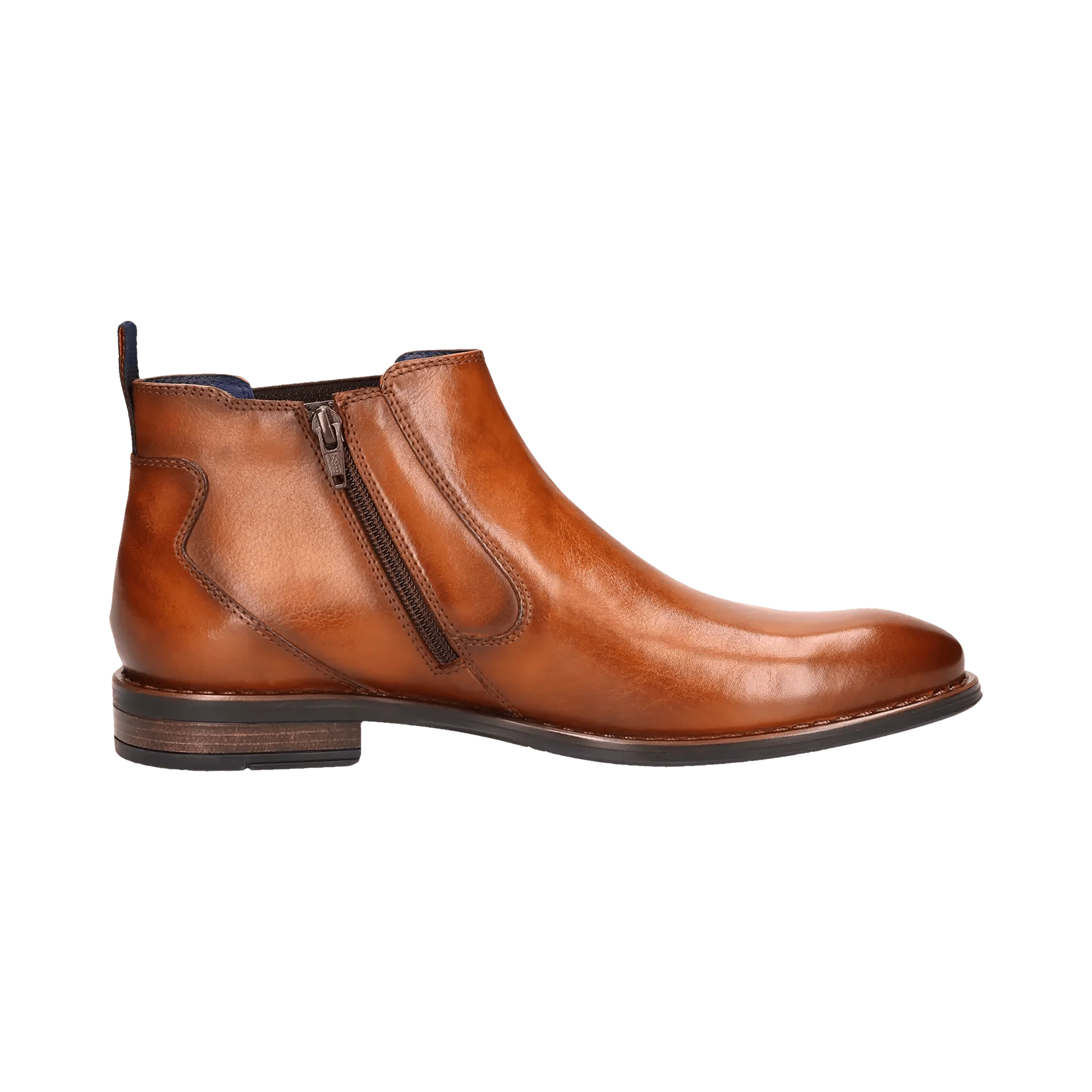 Leder Stiefel cognac - Image 4
