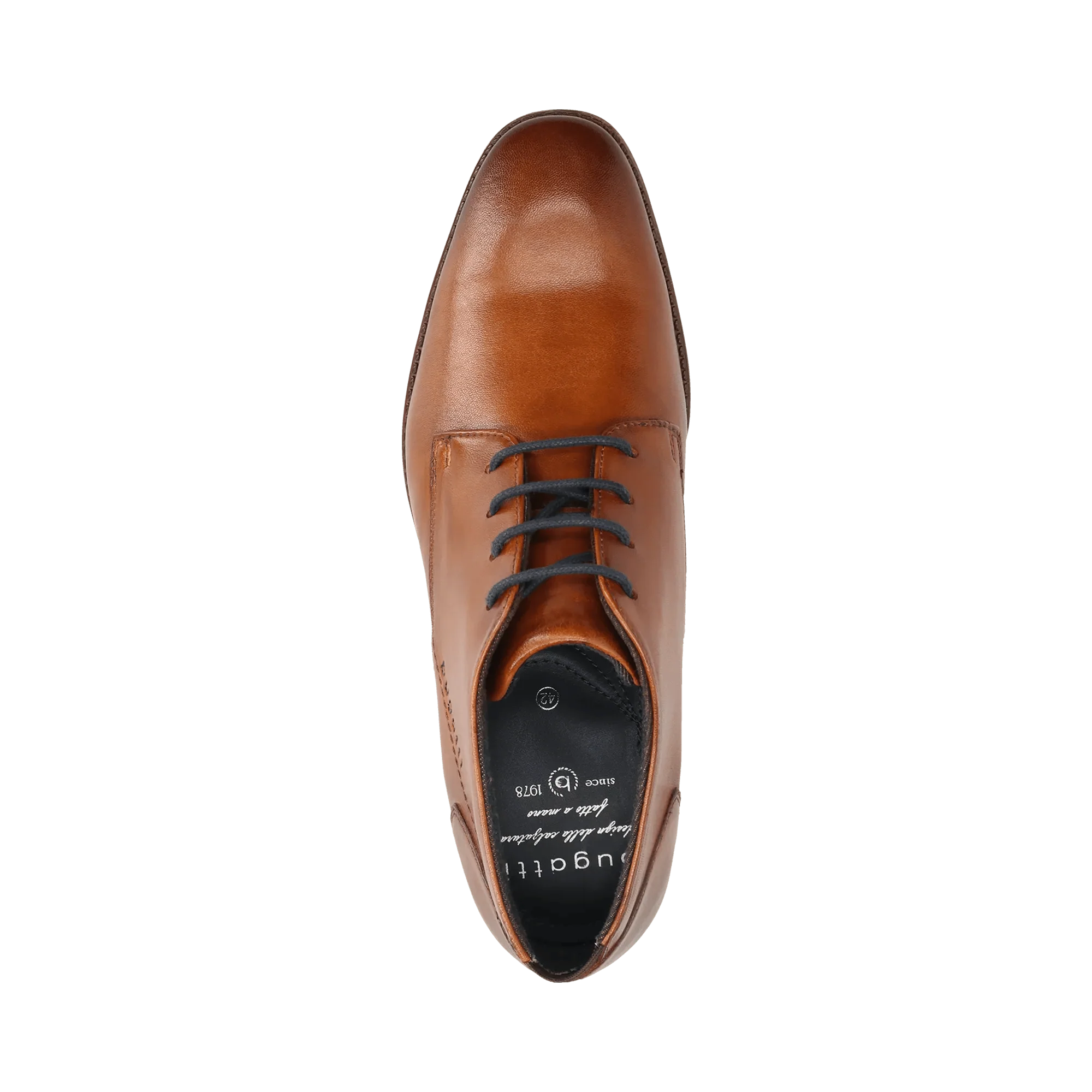 Leder Stiefel cognac - Image 6