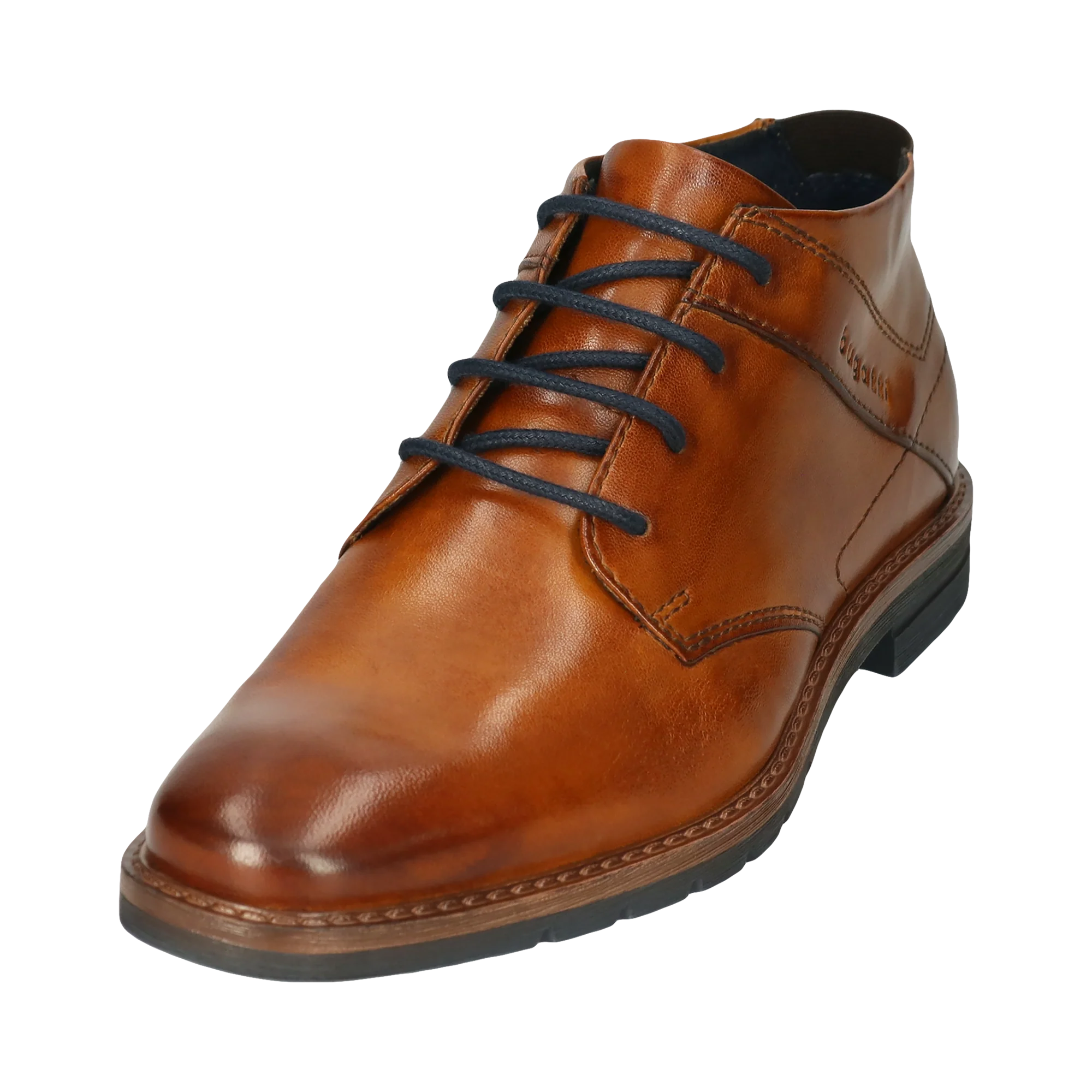 Leder Stiefel cognac - Image 2