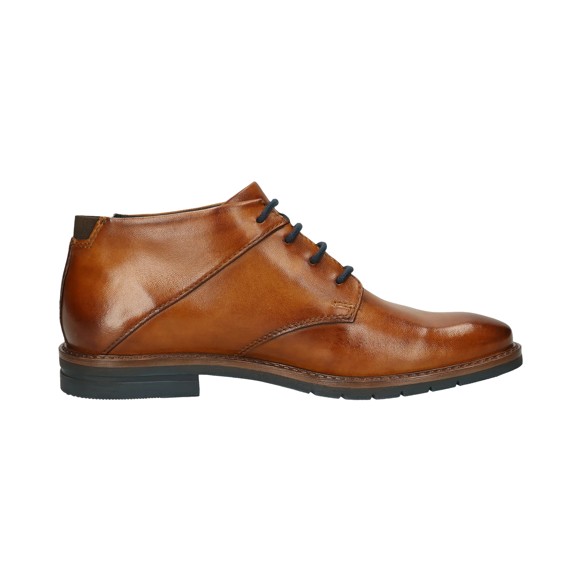 Leder Stiefel cognac - Image 4
