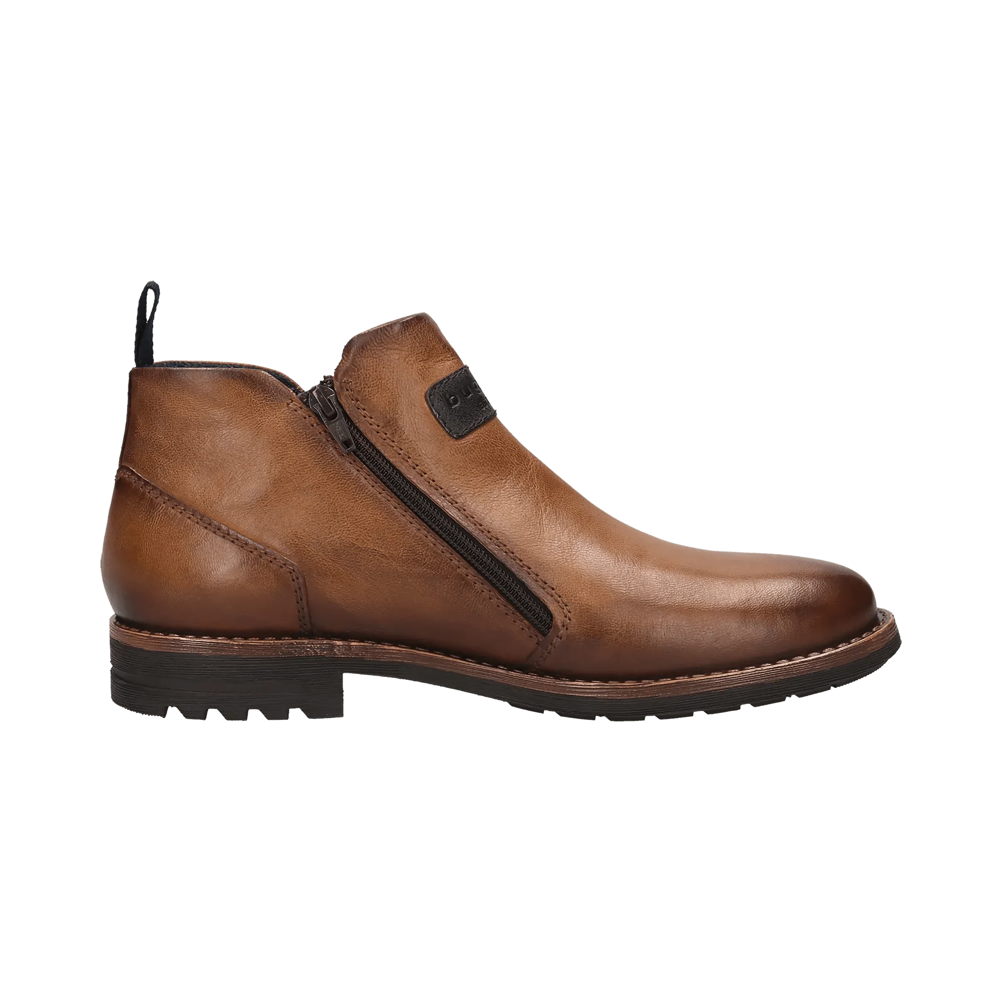 Leder Stiefel cognac - Image 4