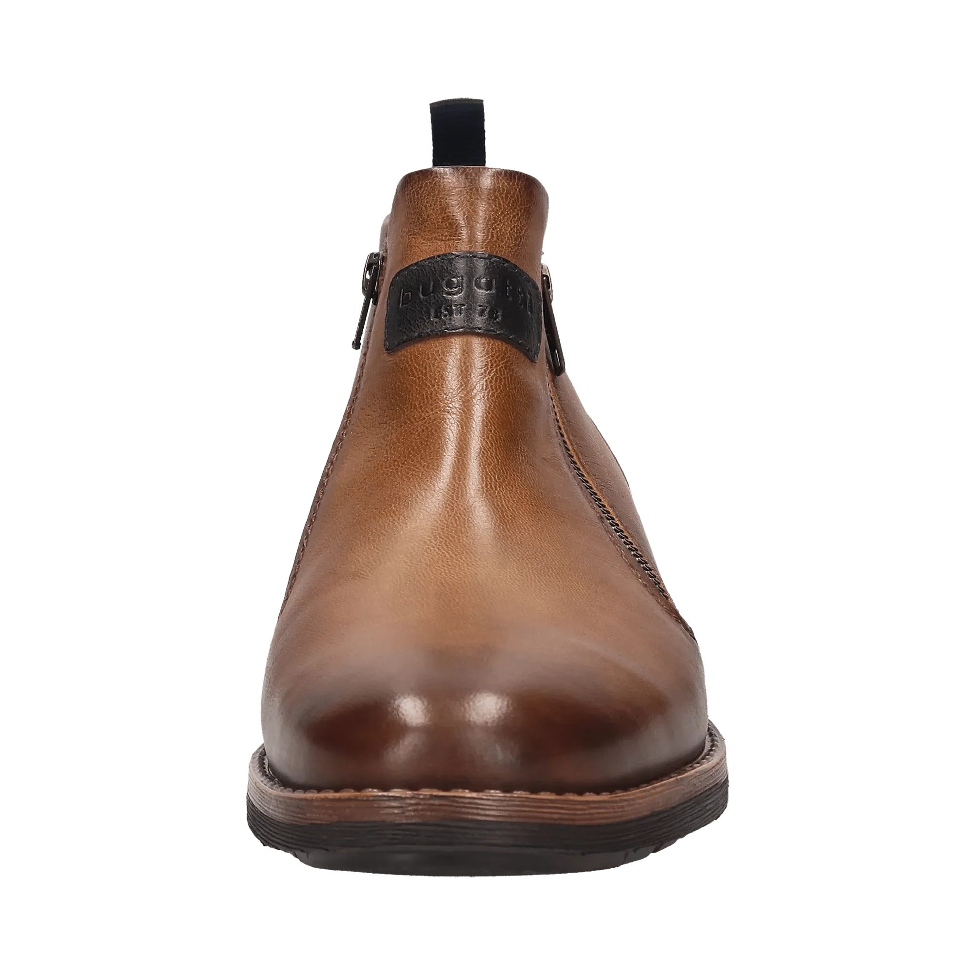 Leder Stiefel cognac - Image 5