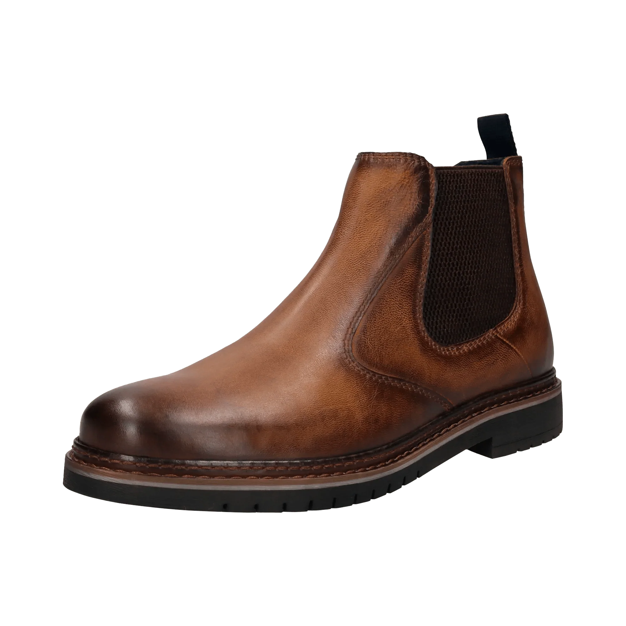 Leder Stiefel cognac - Image 2