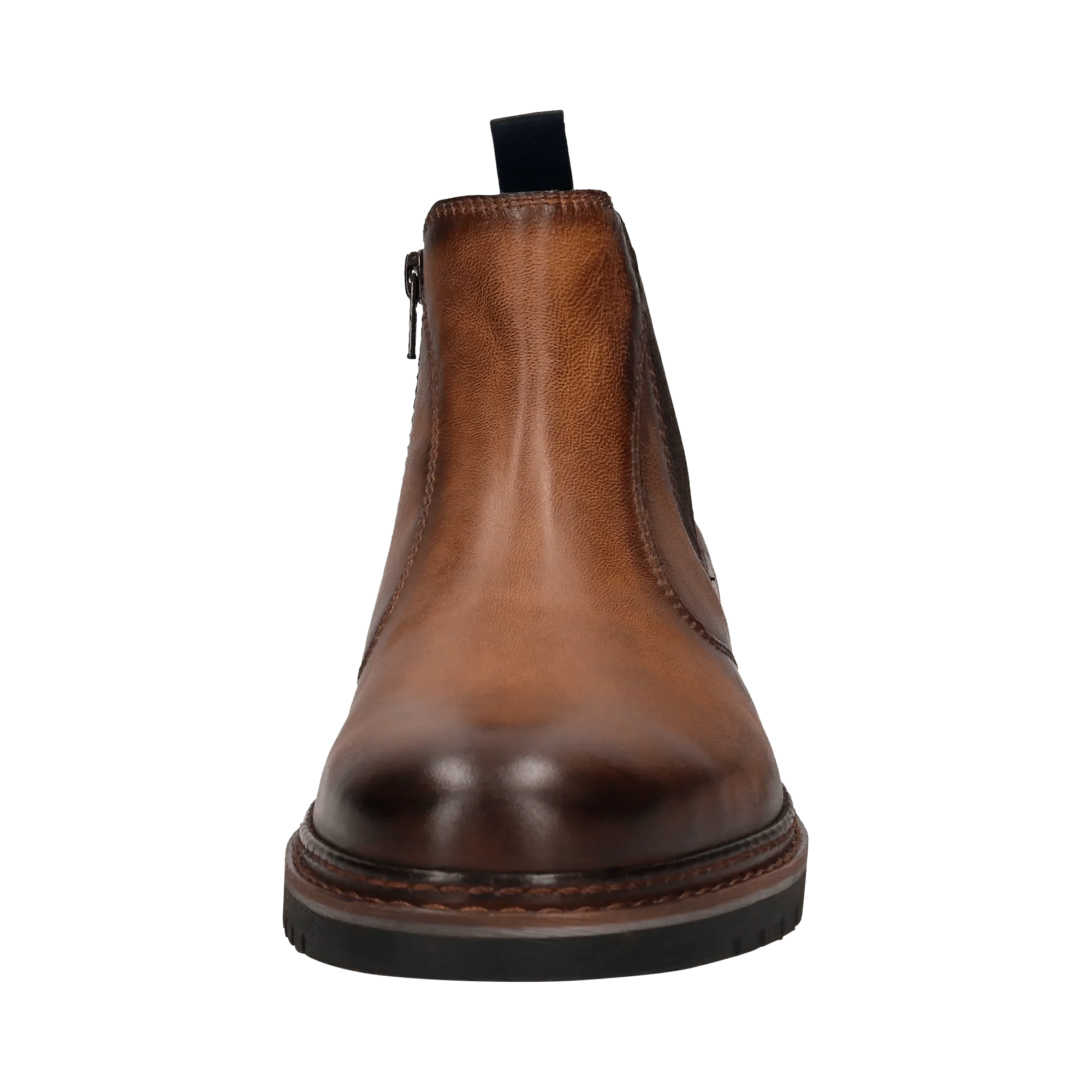 Leder Stiefel cognac - Image 5