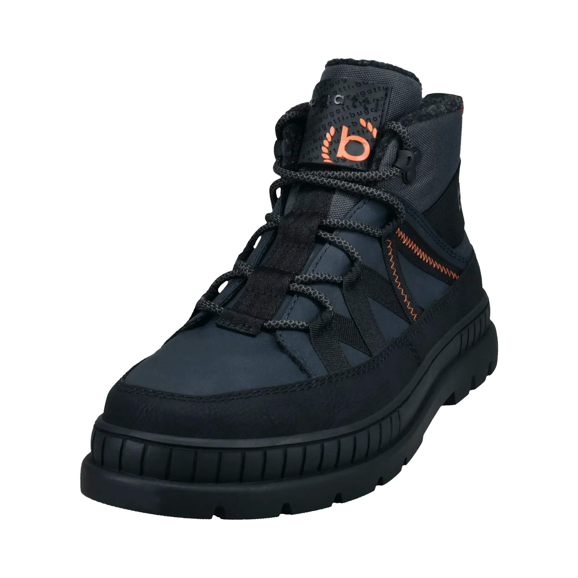 Schnürstiefel dunkelblau - Image 2