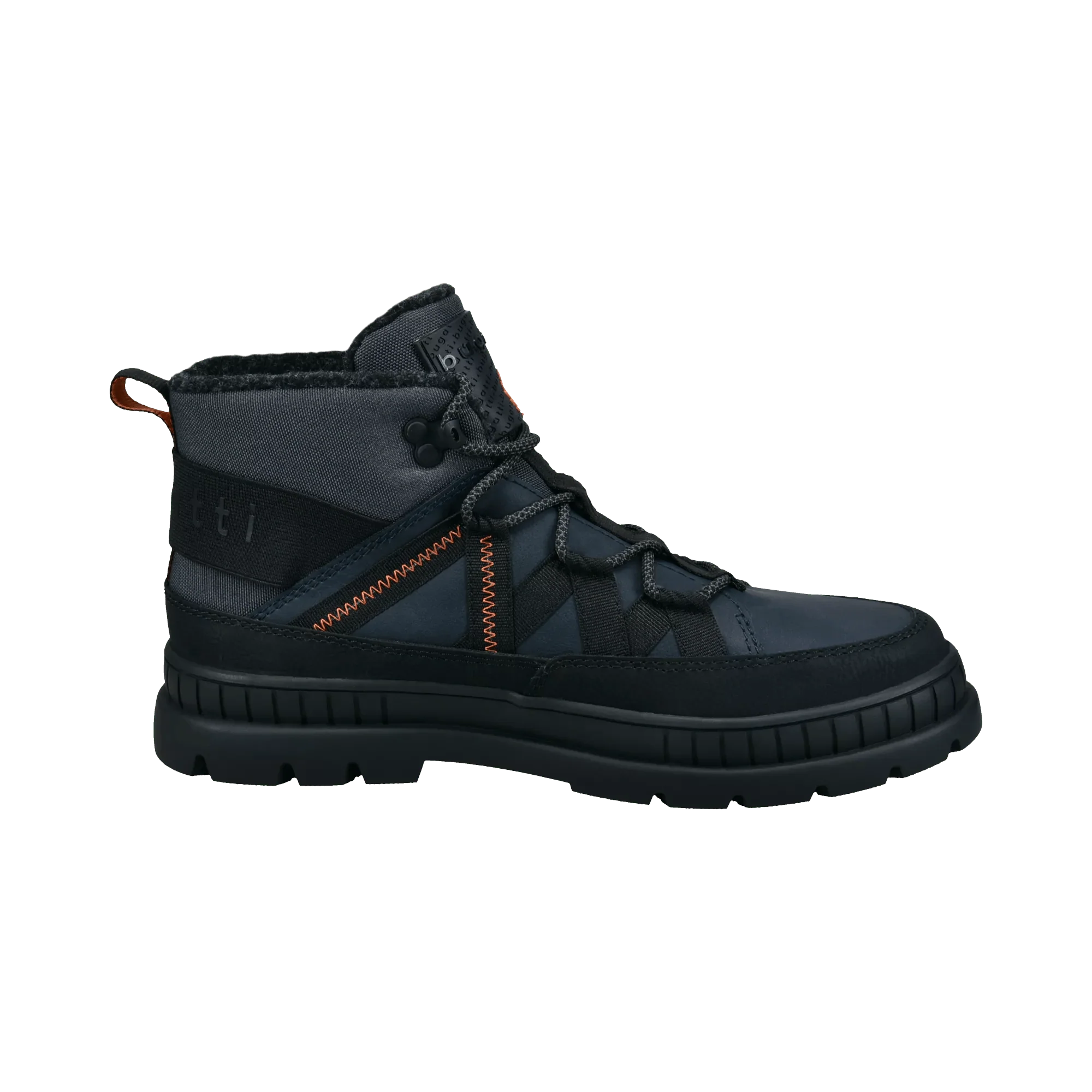 Schnürstiefel dunkelblau - Image 4