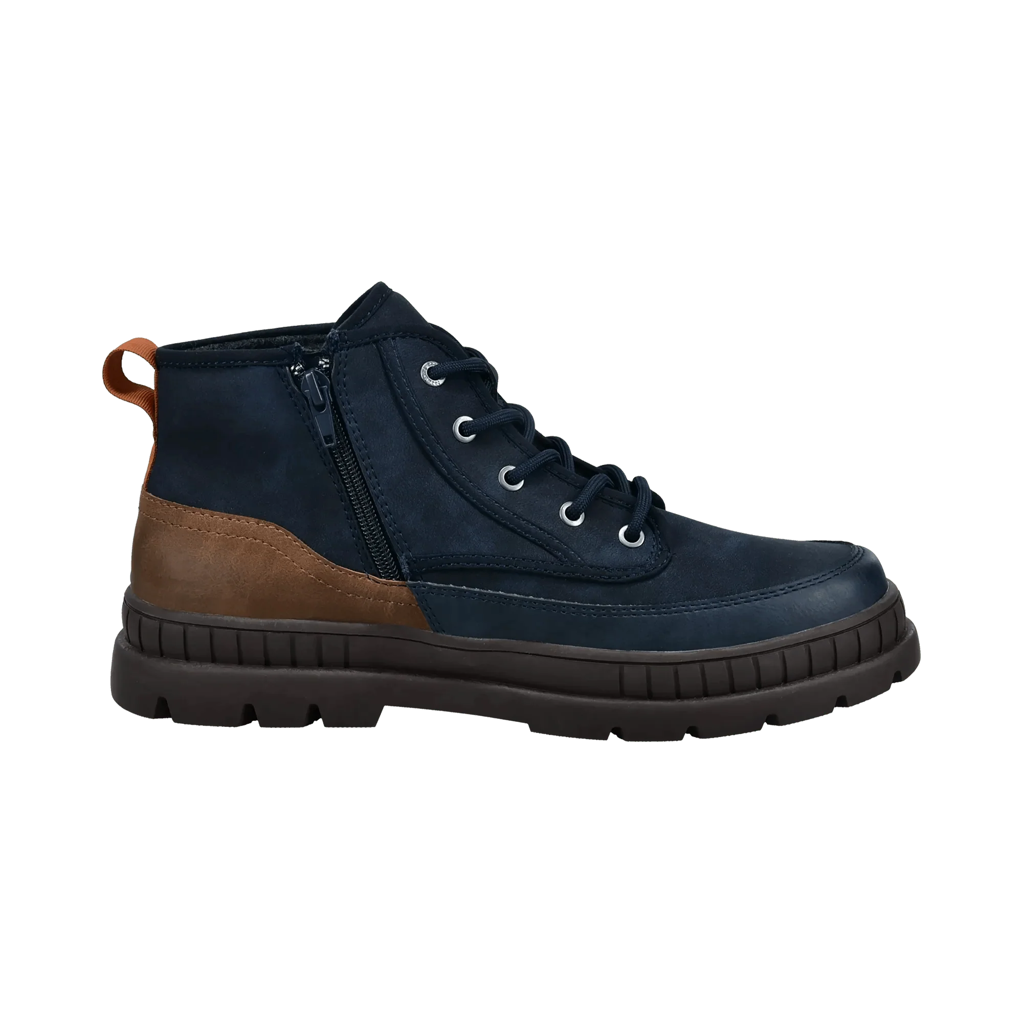 Schnürstiefel dunkelblau - Image 4