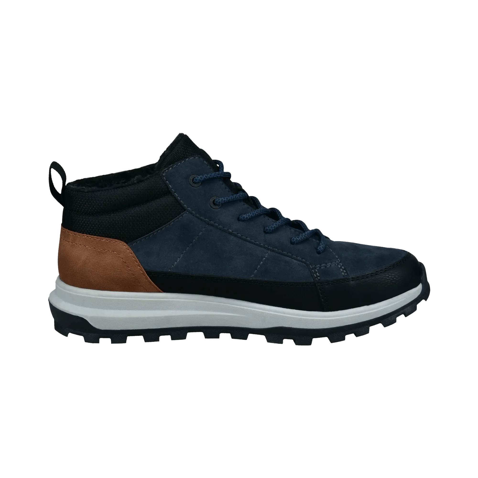 Schnürstiefel dunkelblau - Image 4