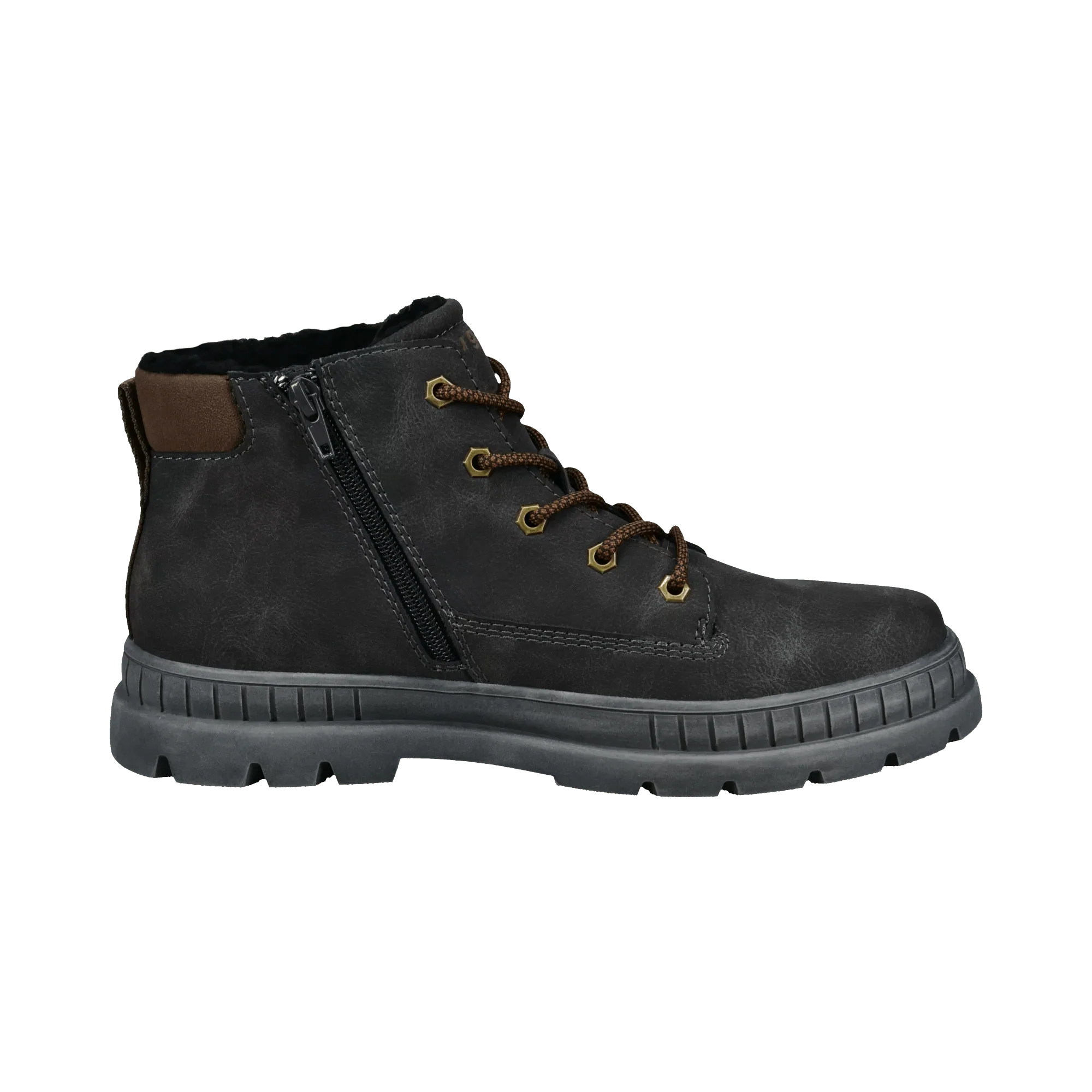 Schnürstiefel dunkelbraun - Image 4
