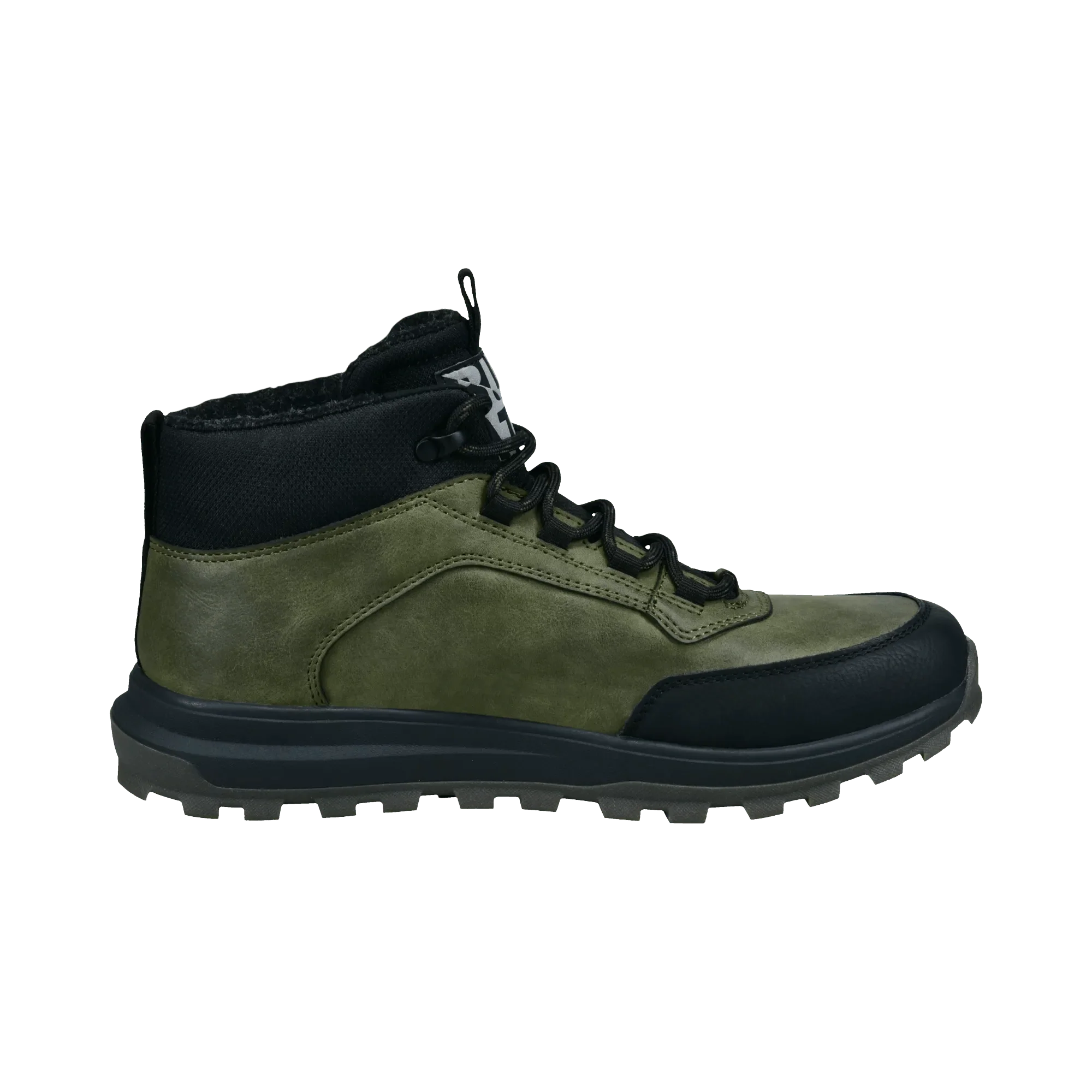 Schnürstiefel dunkelgrün - Image 4