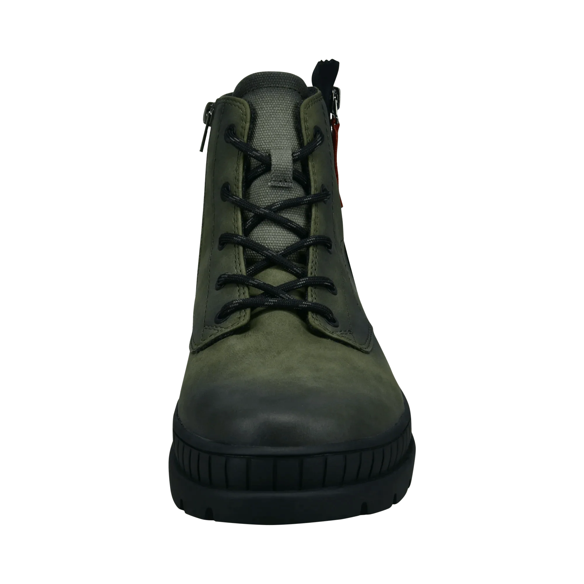 Schnürstiefel dunkelgrün - Image 5