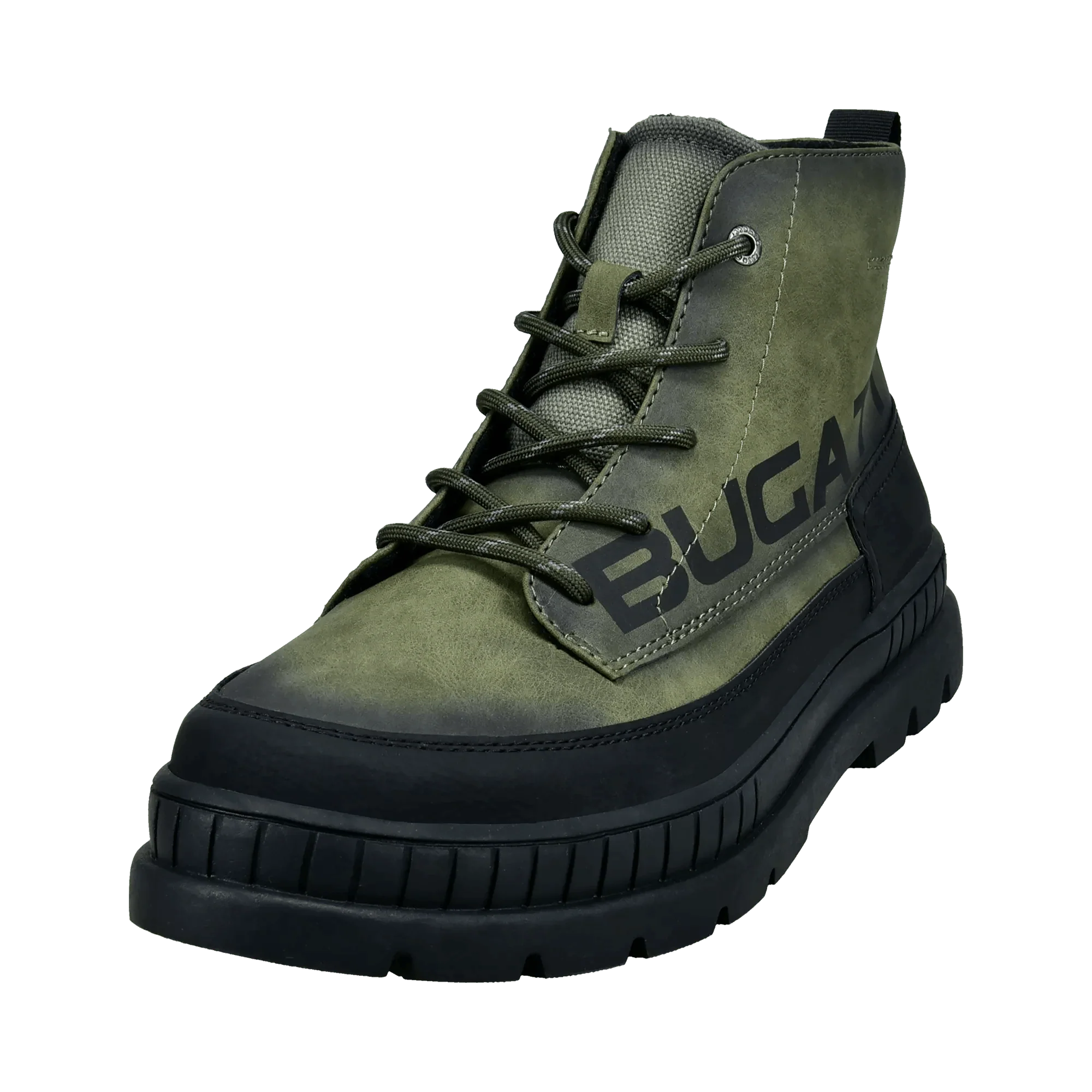 Schnürstiefel dunkelgrün - Image 2