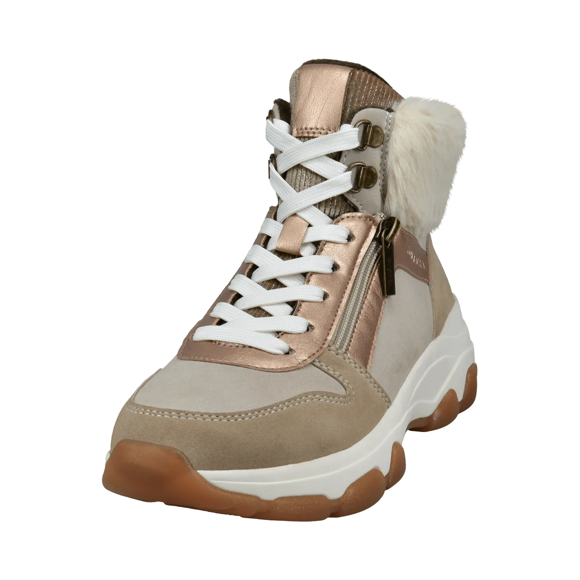 Schnürstiefel beige - Image 2