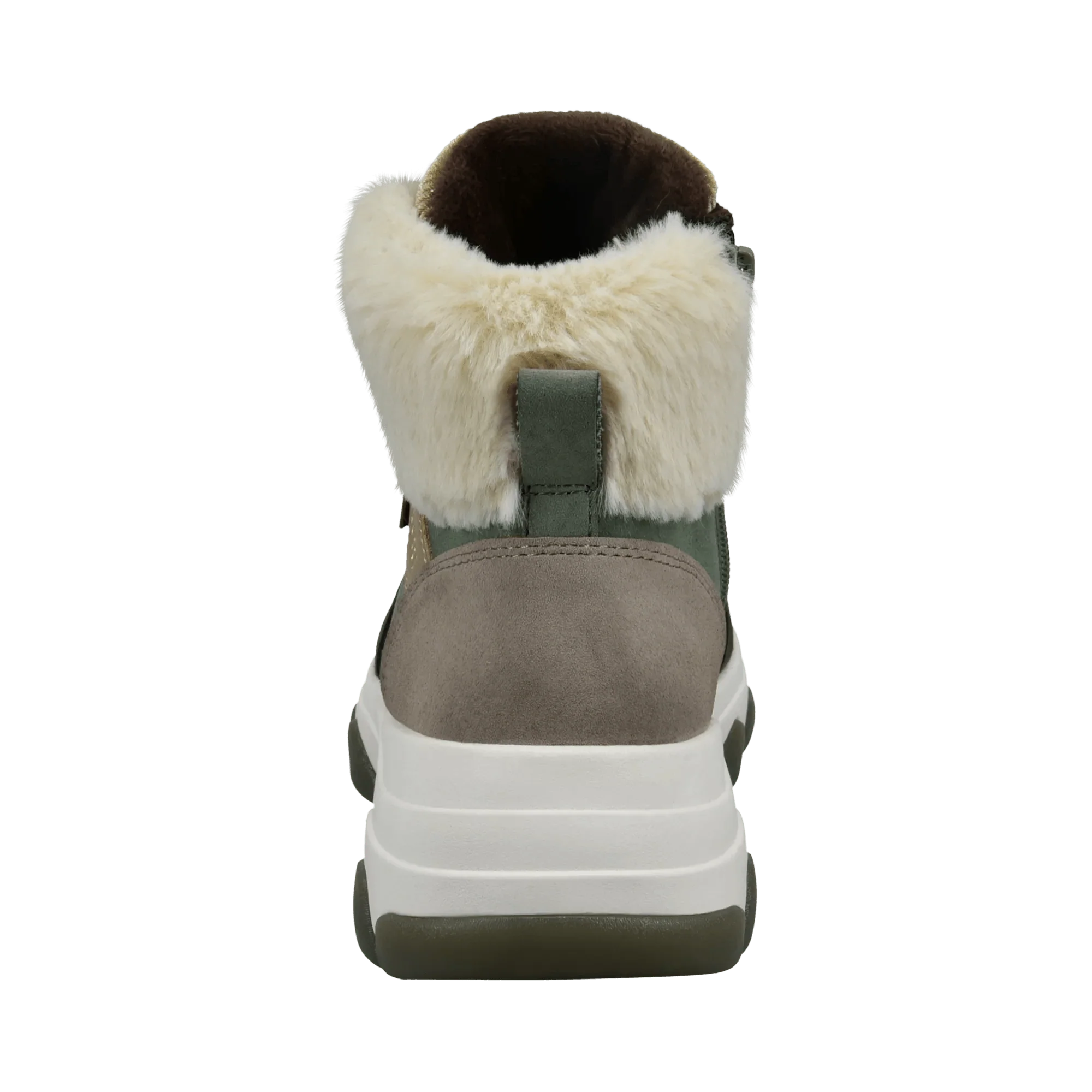 Schnürstiefel dunkelgrün - Image 3