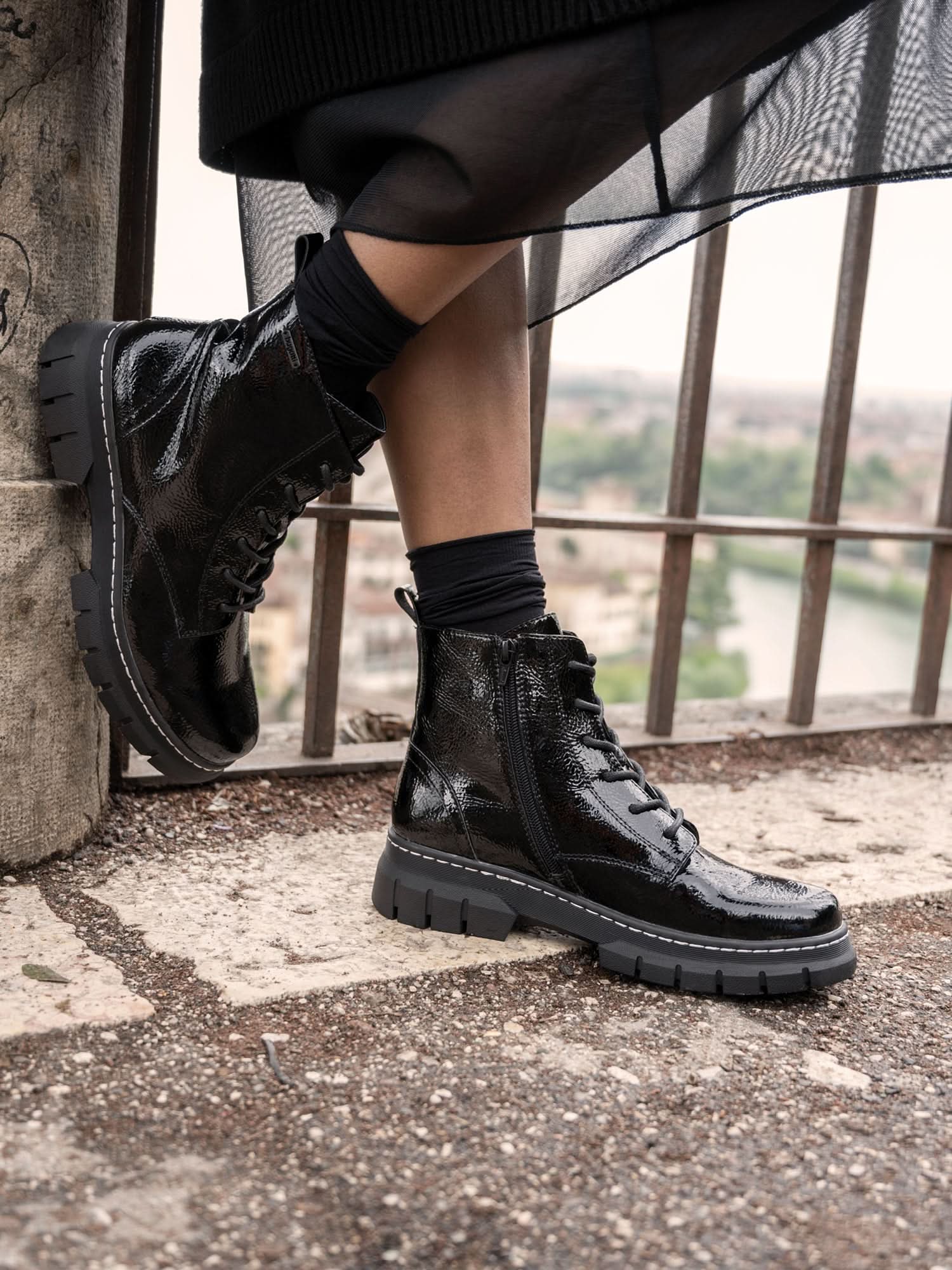 Schnürstiefel schwarz - Image 2