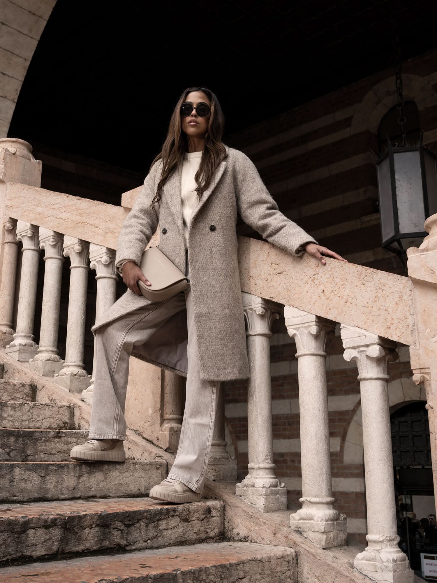 Schnürstiefel taupe - Image 2