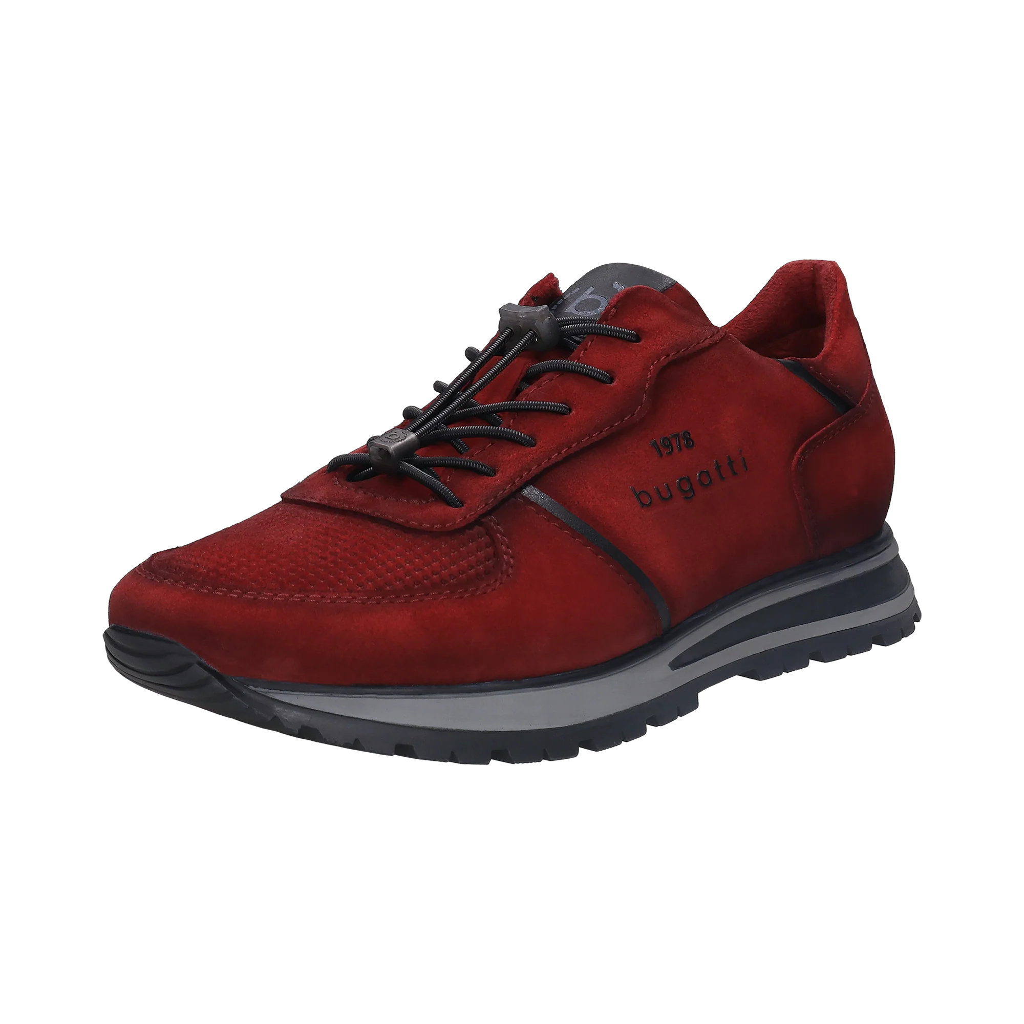 Sneaker dunkelrot - Image 2