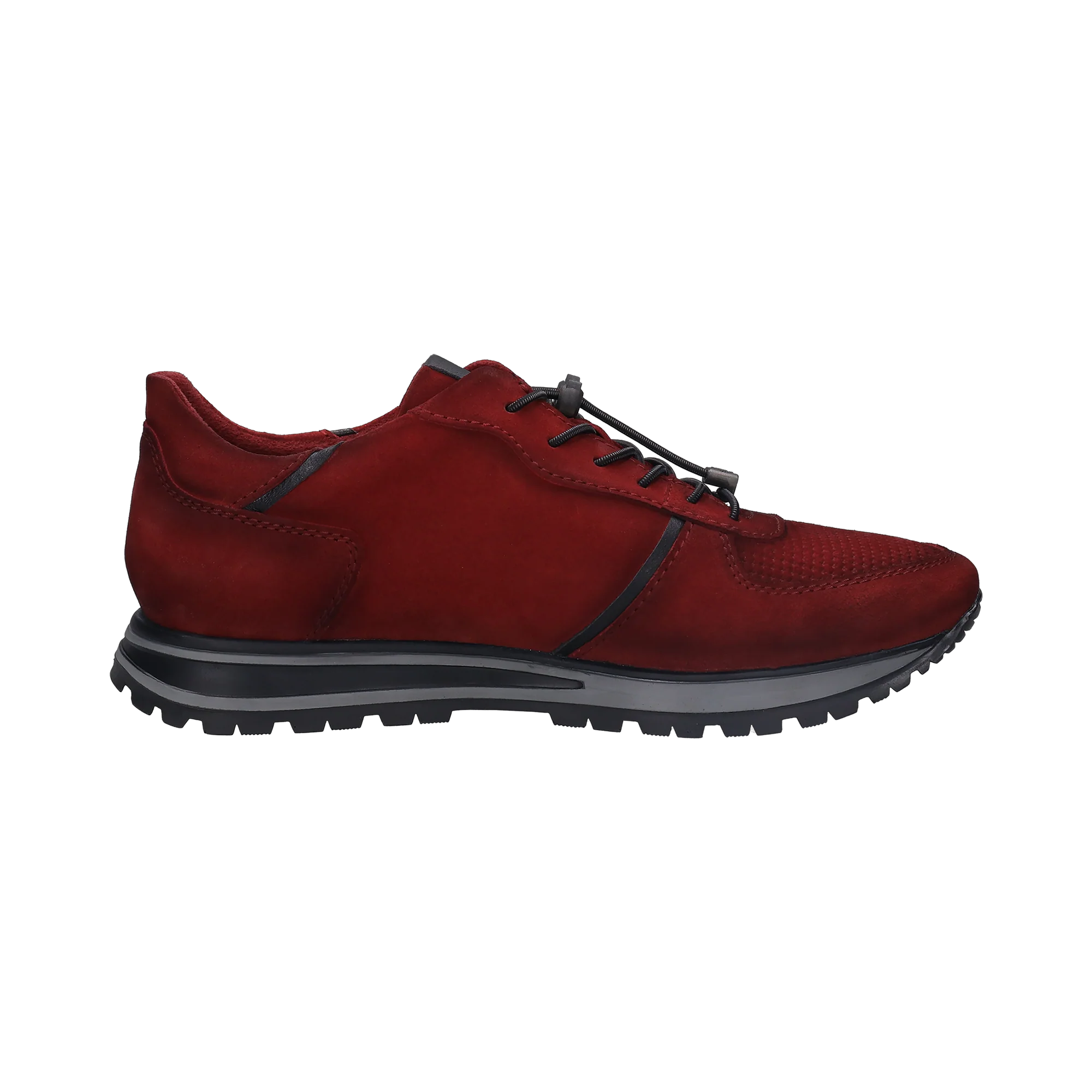 Sneaker dunkelrot - Image 4