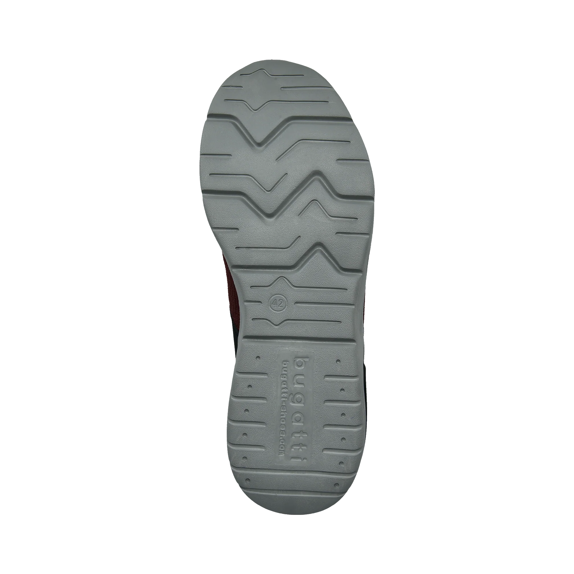 Sneaker dunkelrot - Image 7