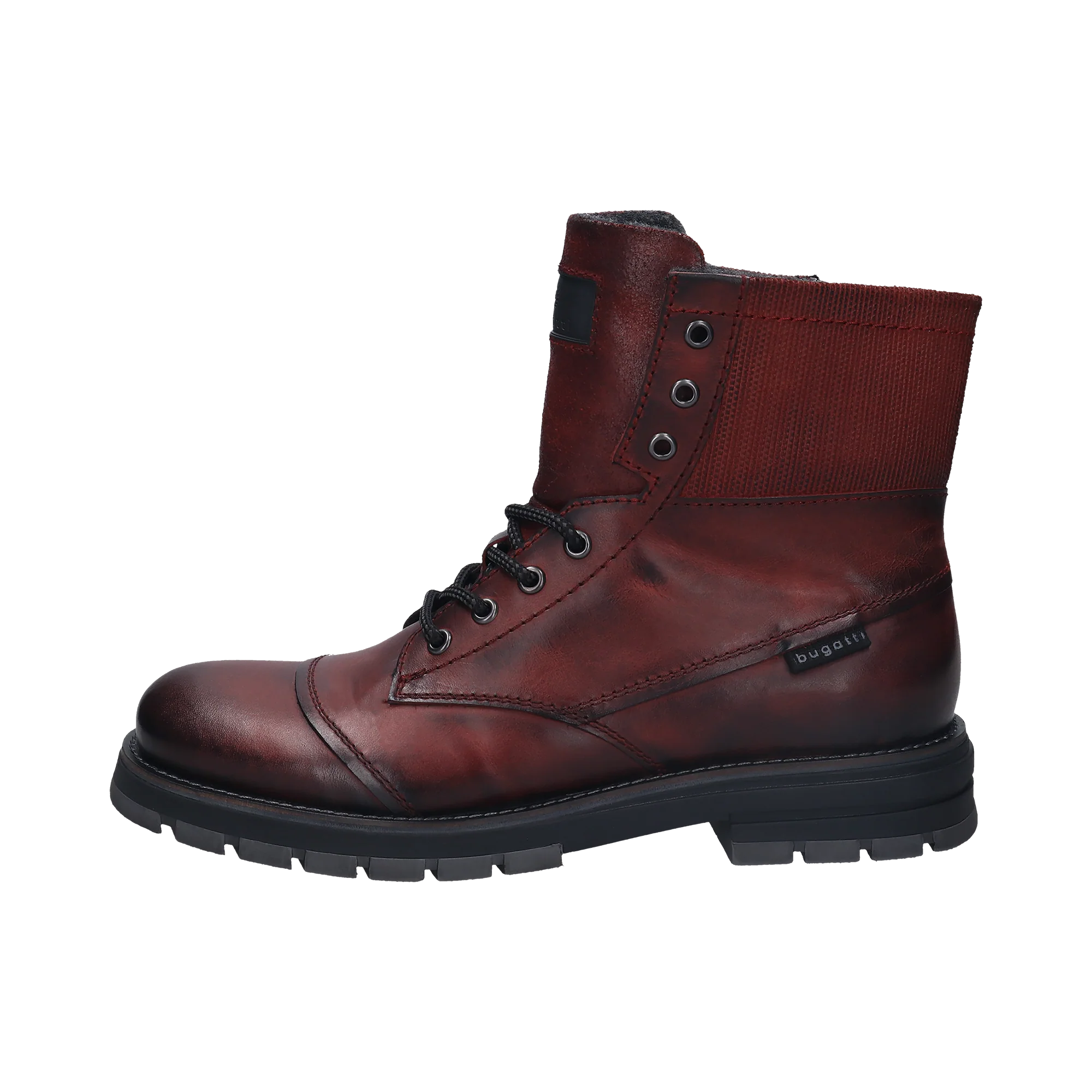 Stiefel dunkelrot